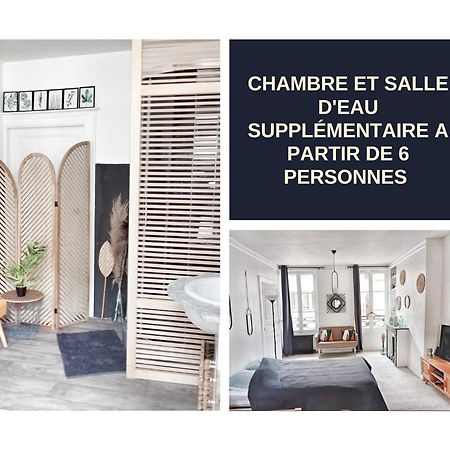 Rooms Home Csm Espace Prive De 3 Chambres Modulables En Suite 1 2 Ou 3 Chambres En Fonction Du Nombre D Invites Capacite D Accueil 8 Personnes Maximum Charly-sur-Marne Extérieur photo